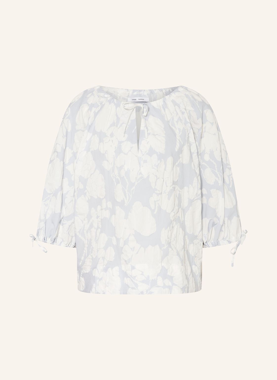 Samsøe Samsøe Blusenshirt Samatera Mit 3/4-Arm blau Samsøe Samsøe Blusenshirt Samatera Mit 3/4-Arm blau von SAMSØE SAMSØE