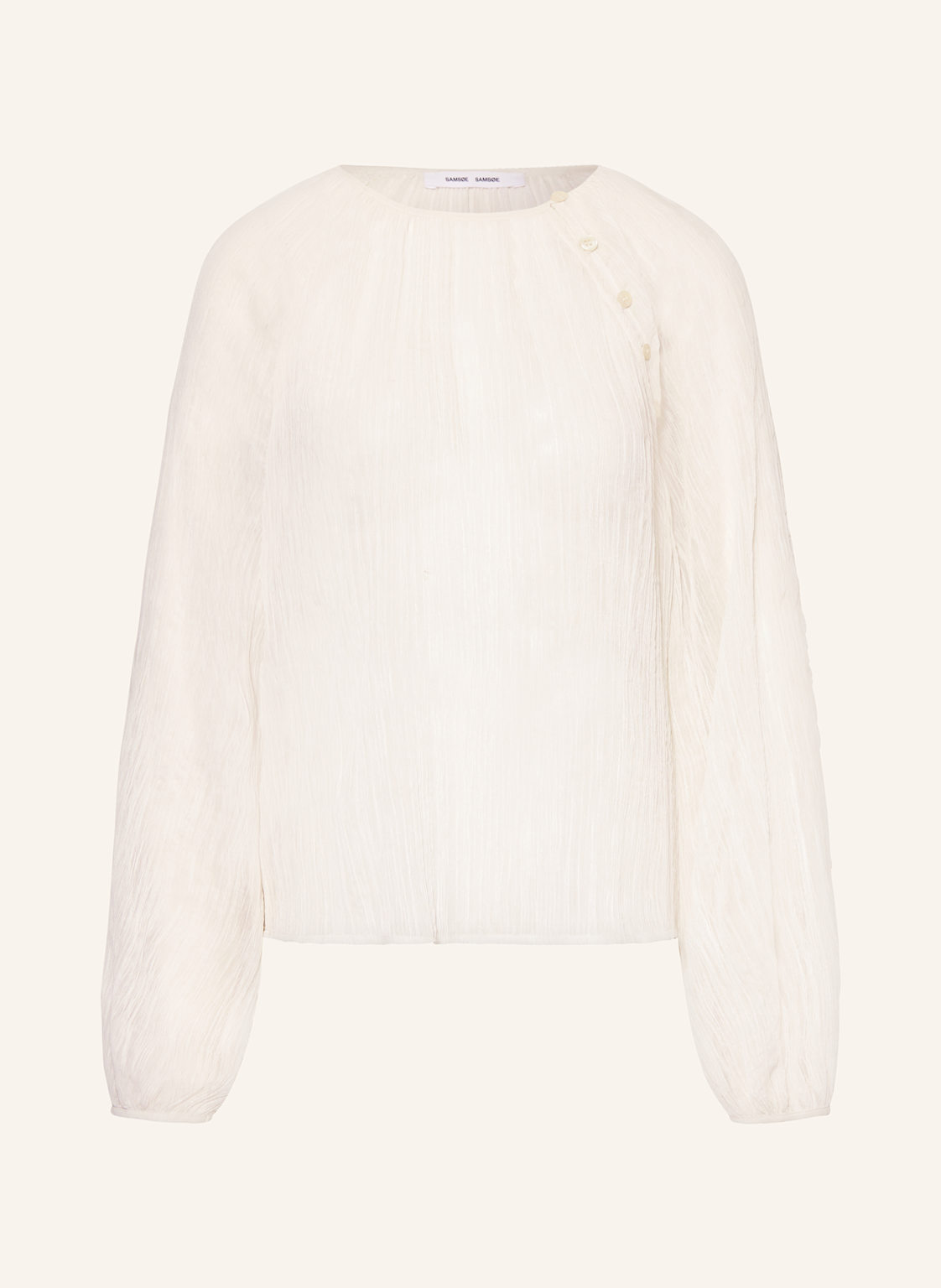 Samsøe Samsøe Blusenshirt Savira weiss Samsøe Samsøe Blusenshirt Savira weiss von SAMSØE SAMSØE