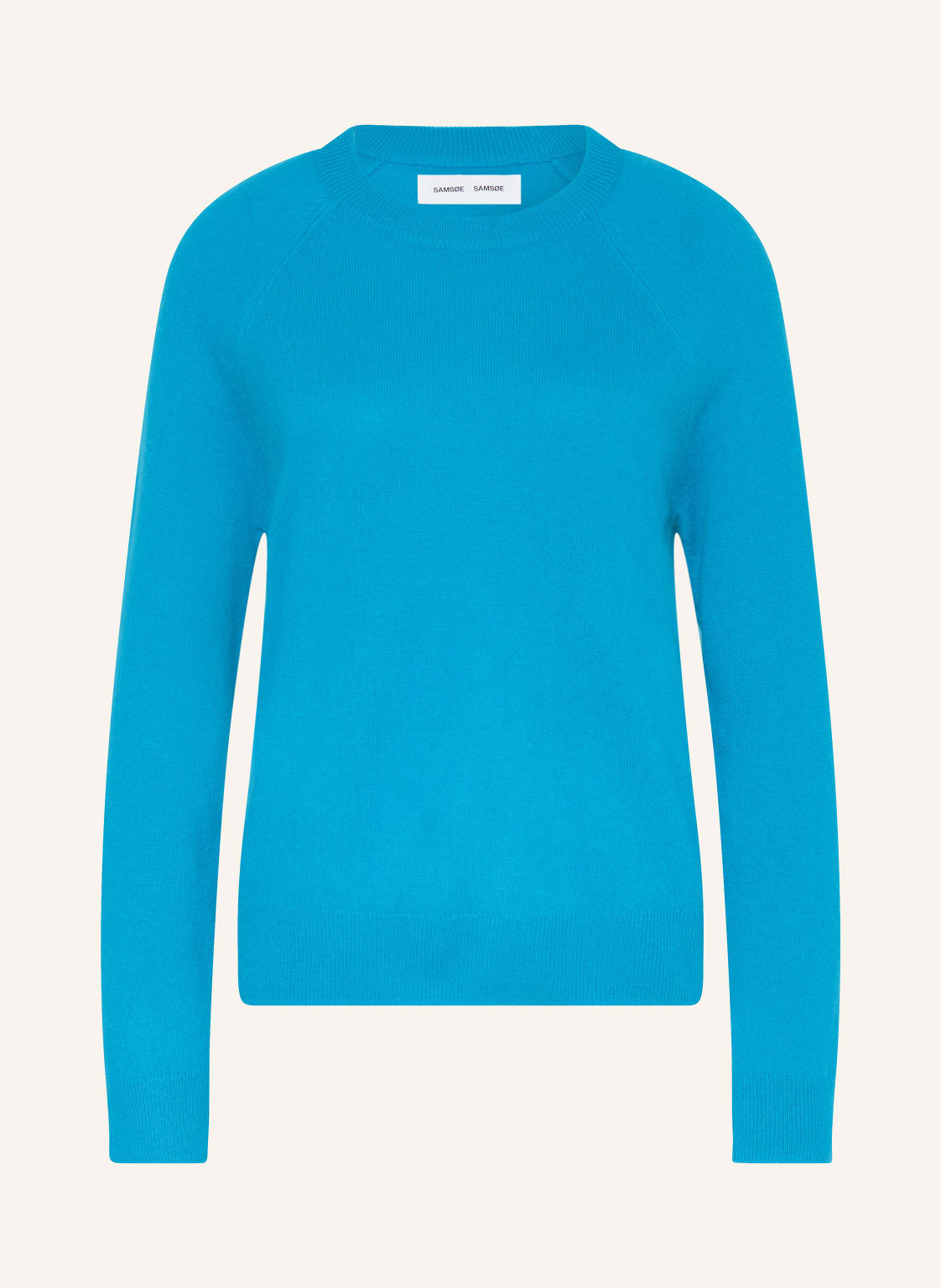 Samsøe Samsøe Cashmere-Pullover Boston blau Samsøe Samsøe Cashmere-Pullover Boston blau von SAMSØE SAMSØE