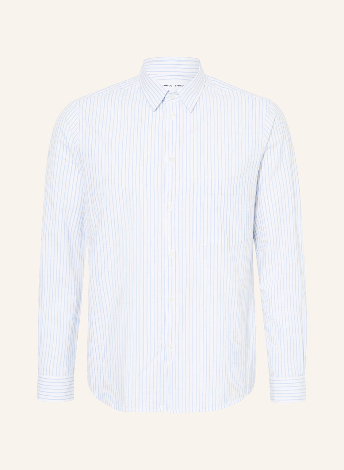 Samsøe Samsøe Hemd Saryan Comfort Fit blau Samsøe Samsøe Hemd Saryan Comfort Fit blau von SAMSØE SAMSØE