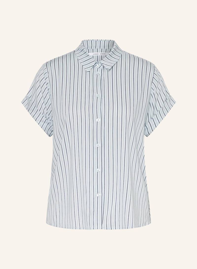 Samsøe  Samsøe Hemdbluse Majan blau von SAMSØE  SAMSØE
