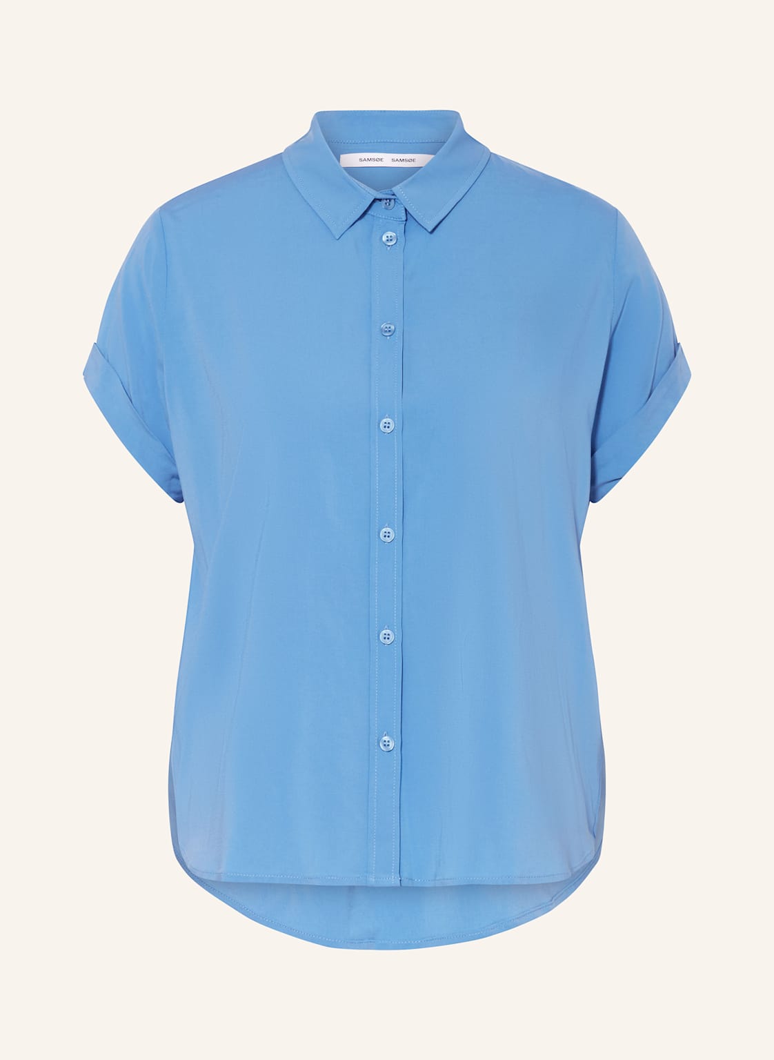 Samsøe  Samsøe Hemdbluse Majan blau von SAMSØE  SAMSØE