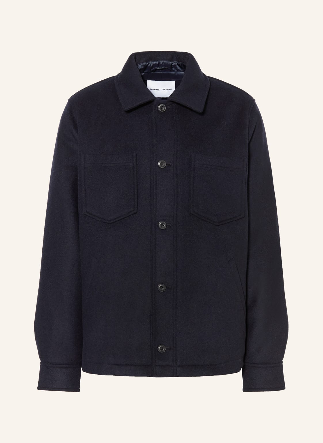 Samsøe Samsøe Overjacket Pally blau Samsøe Samsøe Overjacket Pally blau von SAMSØE SAMSØE