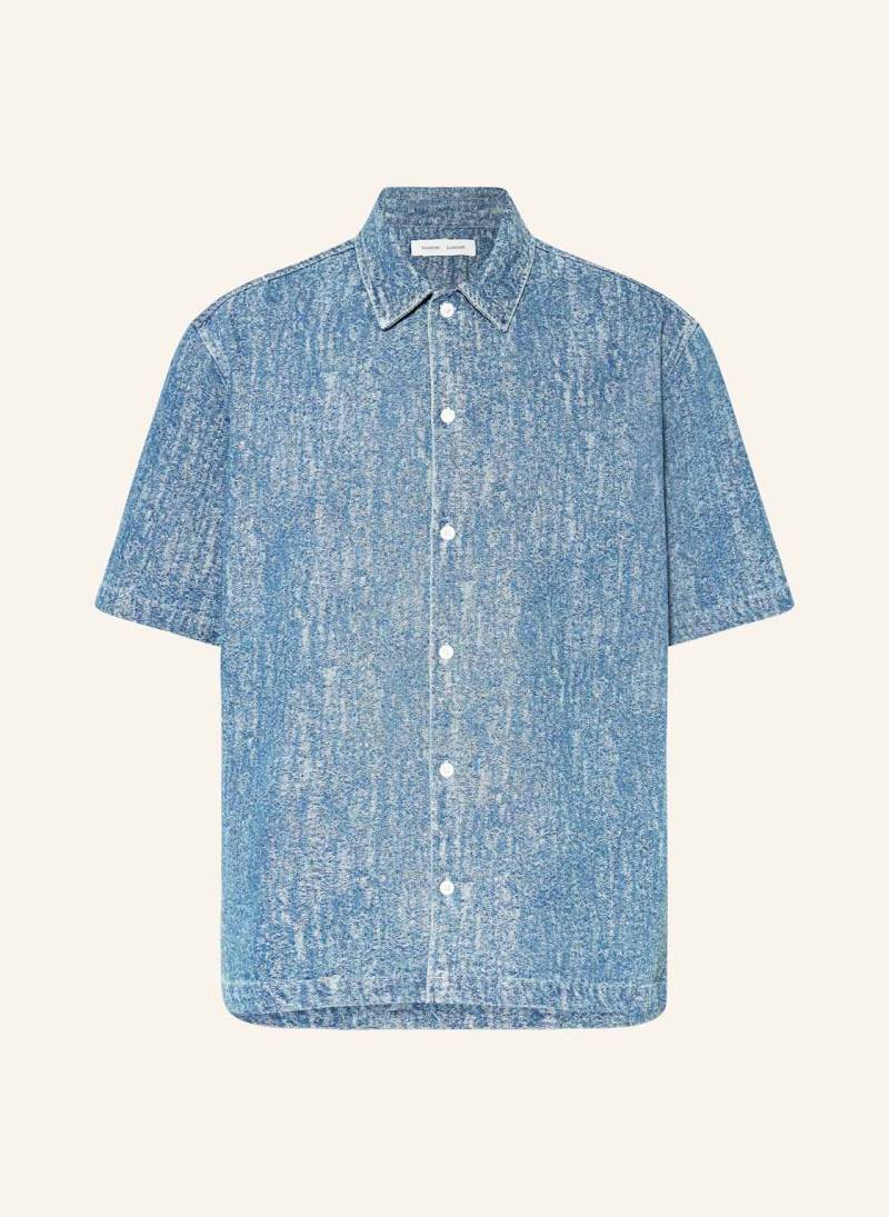 Samsøe  Samsøe Jeanshemd Saayo Comfort Fit blau von SAMSØE  SAMSØE