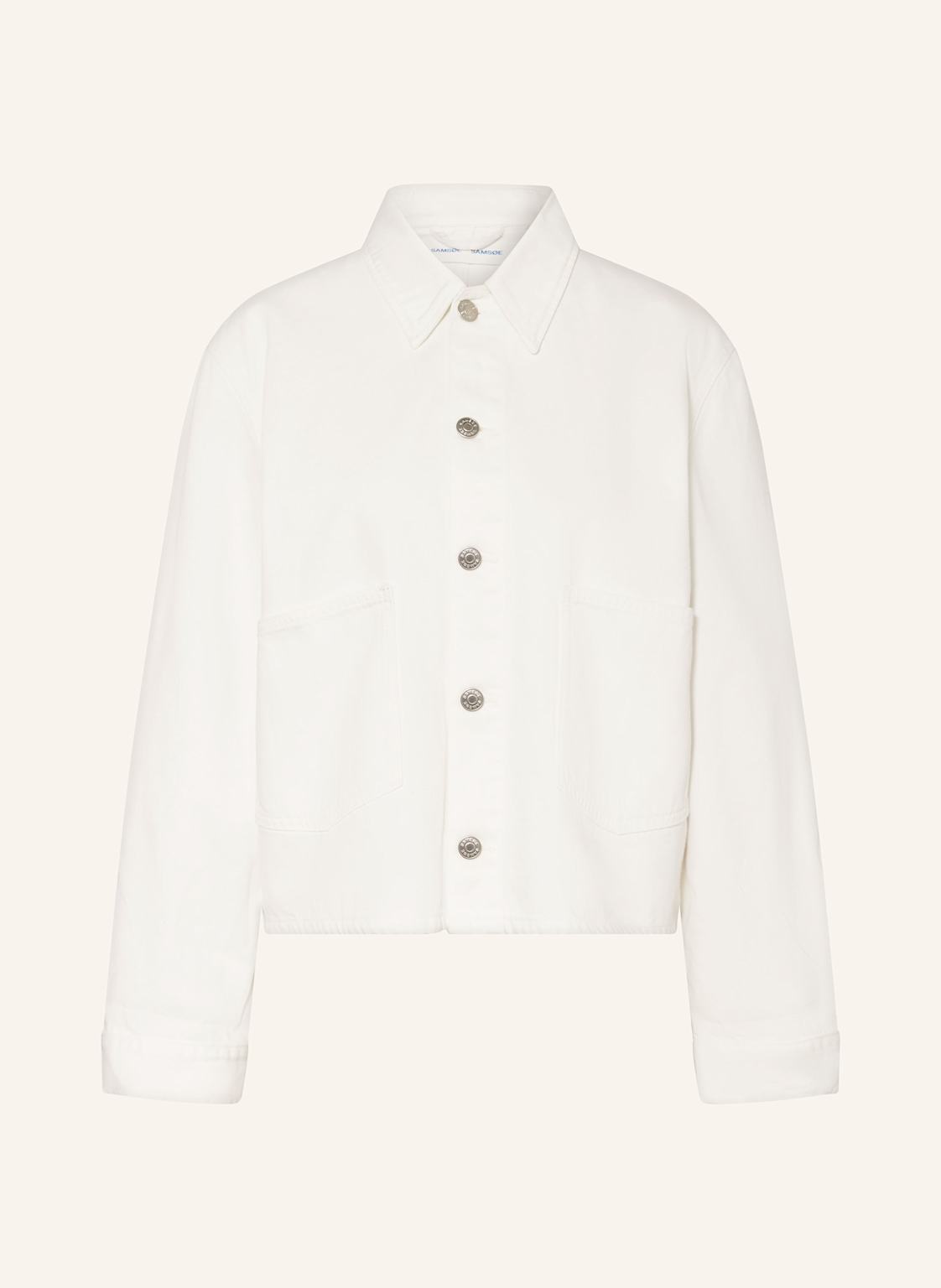 Samsøe  Samsøe Jeansjacke Sanadina weiss von SAMSØE  SAMSØE