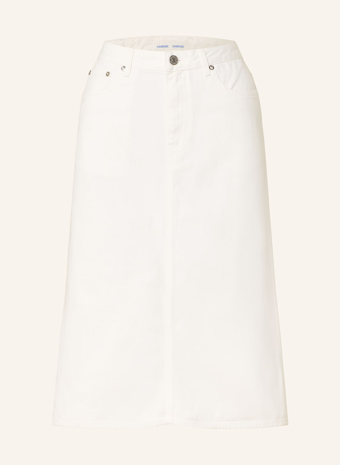 Samsøe Samsøe Jeansrock Saelsie weiss Samsøe Samsøe Jeansrock Saelsie weiss von SAMSØE SAMSØE
