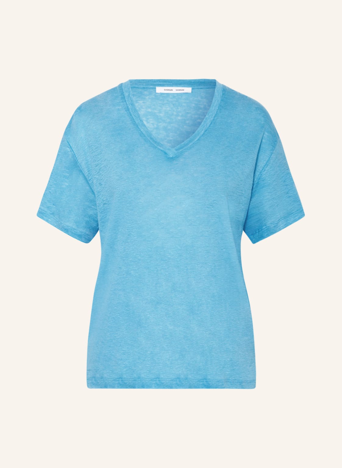 Samsøe Samsøe Leinenshirt Saeli Aus Leinen blau Samsøe Samsøe Leinenshirt Saeli Aus Leinen blau von SAMSØE SAMSØE