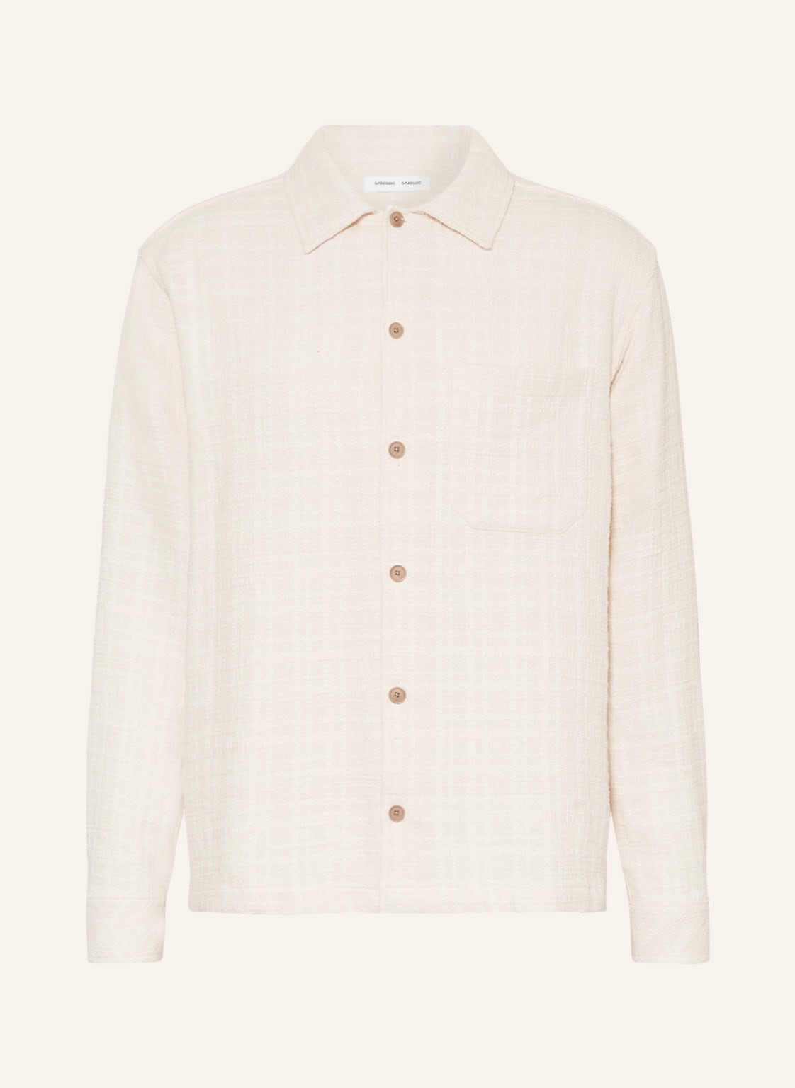 Samsøe Samsøe Overshirt Sacastor weiss Samsøe Samsøe Overshirt Sacastor weiss von SAMSØE SAMSØE
