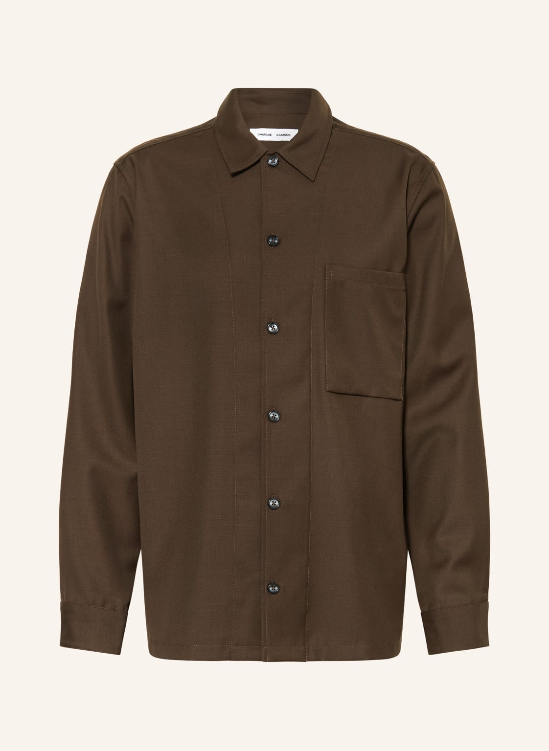 Samsøe Samsøe Overshirt Sadamon braun Samsøe Samsøe Overshirt Sadamon braun von SAMSØE SAMSØE