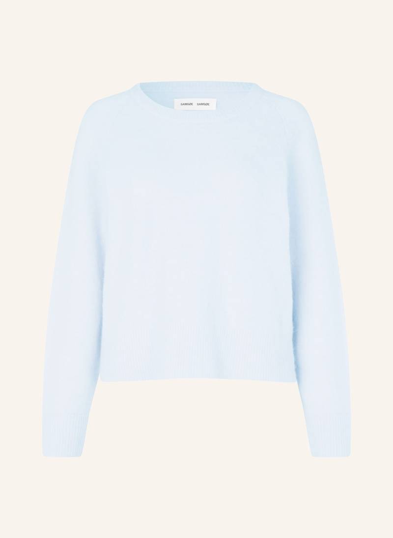 Samsøe  Samsøe Pullover Nor Mit Alpaka blau von SAMSØE  SAMSØE