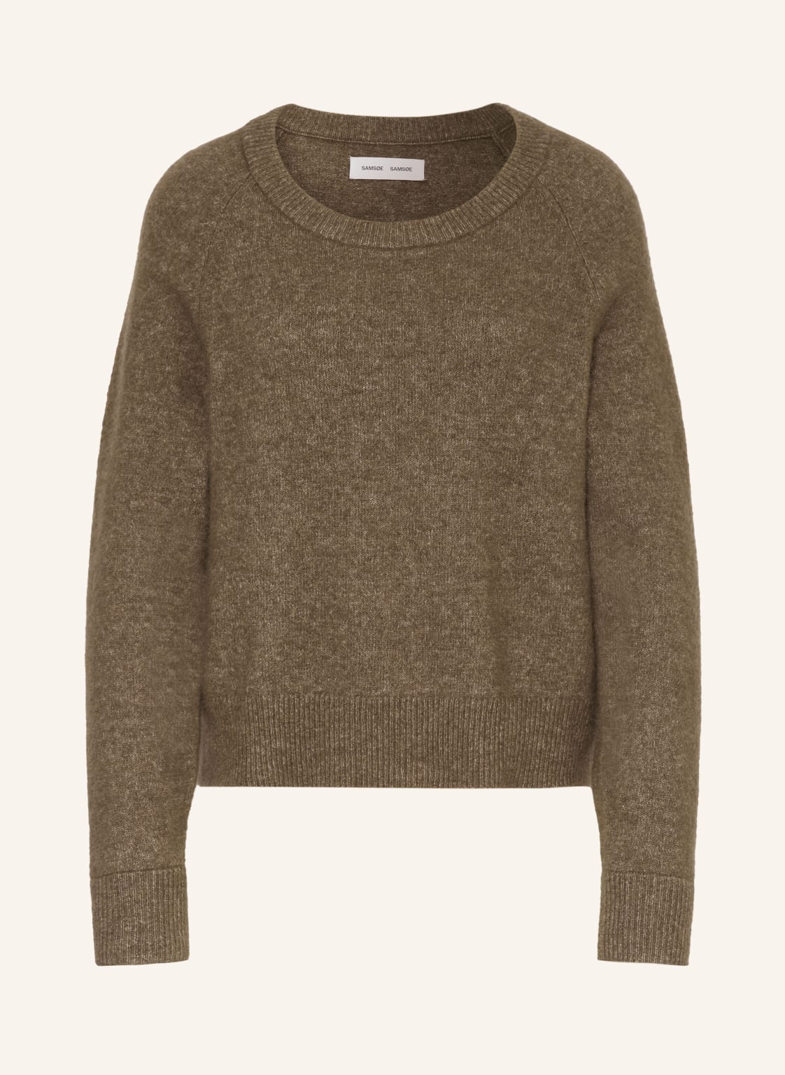 Samsøe Samsøe Pullover Nor Mit Alpaka gruen Samsøe Samsøe Pullover Nor Mit Alpaka gruen von SAMSØE SAMSØE
