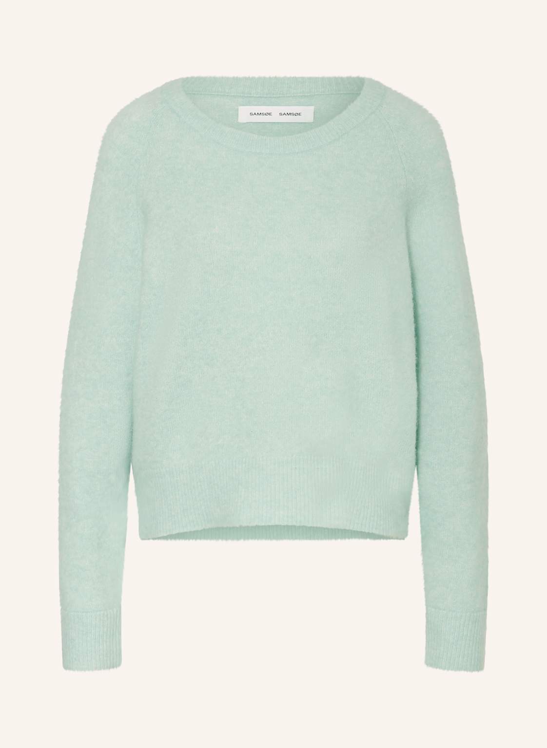 Samsøe  Samsøe Pullover Nor Mit Alpaka gruen von SAMSØE  SAMSØE