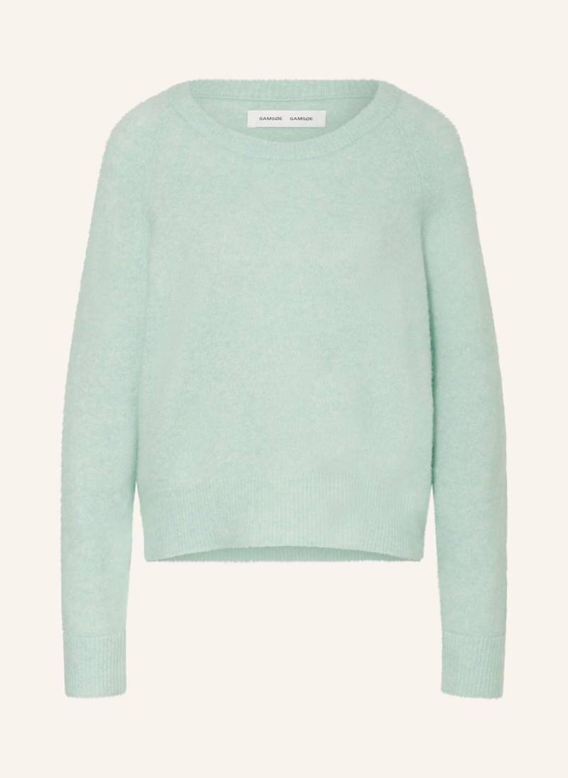 Samsøe  Samsøe Pullover Nor Mit Alpaka gruen von SAMSØE  SAMSØE