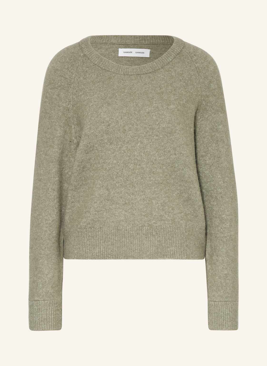 Samsøe Samsøe Pullover Nor Mit Alpaka gruen Samsøe Samsøe Pullover Nor Mit Alpaka gruen von SAMSØE SAMSØE