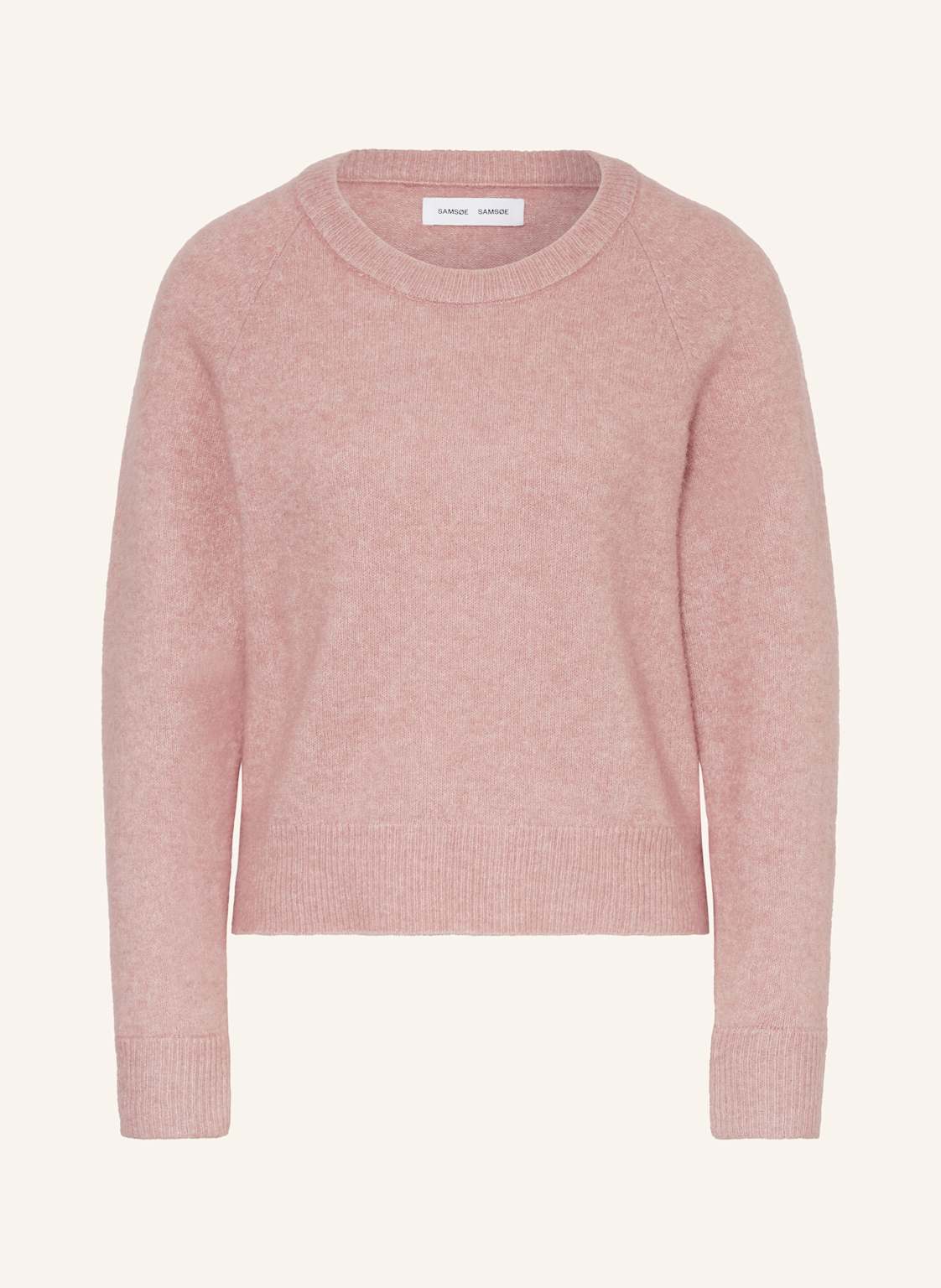 Samsøe Samsøe Pullover Nor Mit Alpaka rosa Samsøe Samsøe Pullover Nor Mit Alpaka rosa von SAMSØE SAMSØE