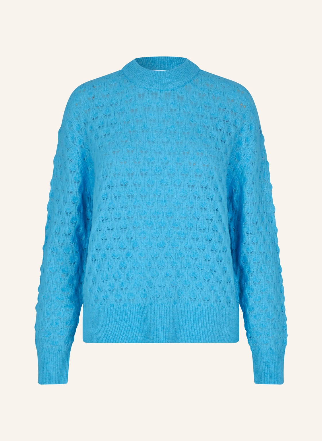 Samsøe  Samsøe Pullover Saanour Mit Alpaka blau von SAMSØE  SAMSØE