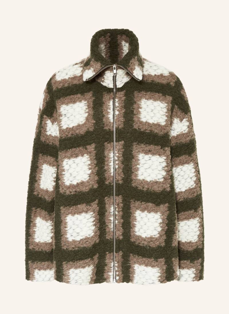 Samsøe  Samsøe Strick-Overshirt Tess gruen von SAMSØE  SAMSØE