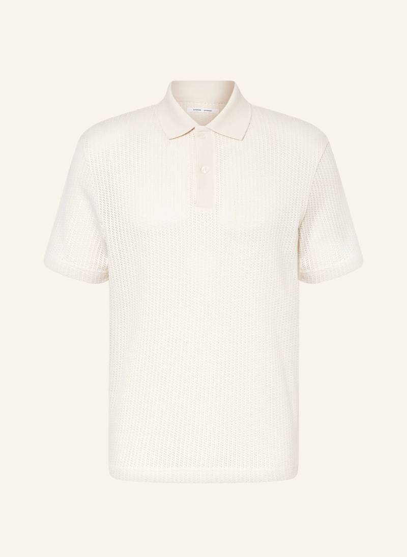 Samsøe  Samsøe Strick-Poloshirt Sajase beige von SAMSØE  SAMSØE