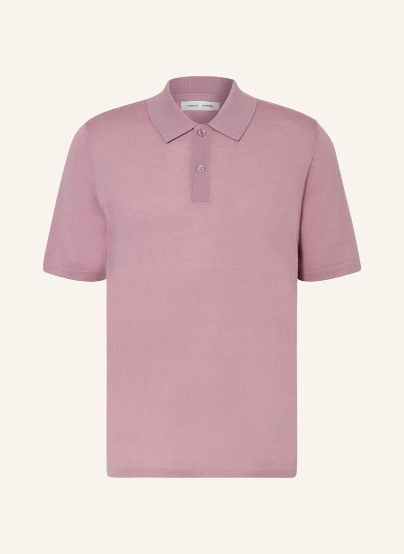 Samsøe  Samsøe Strick-Poloshirt Sarowan pink von SAMSØE  SAMSØE