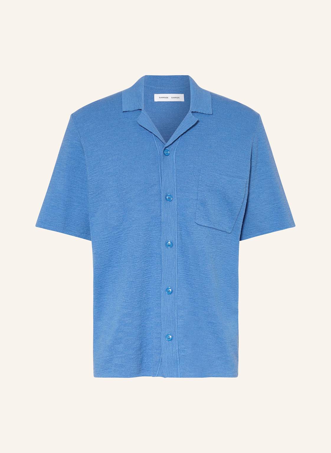 Samsøe  Samsøe Strickhemd Salarry blau von SAMSØE  SAMSØE