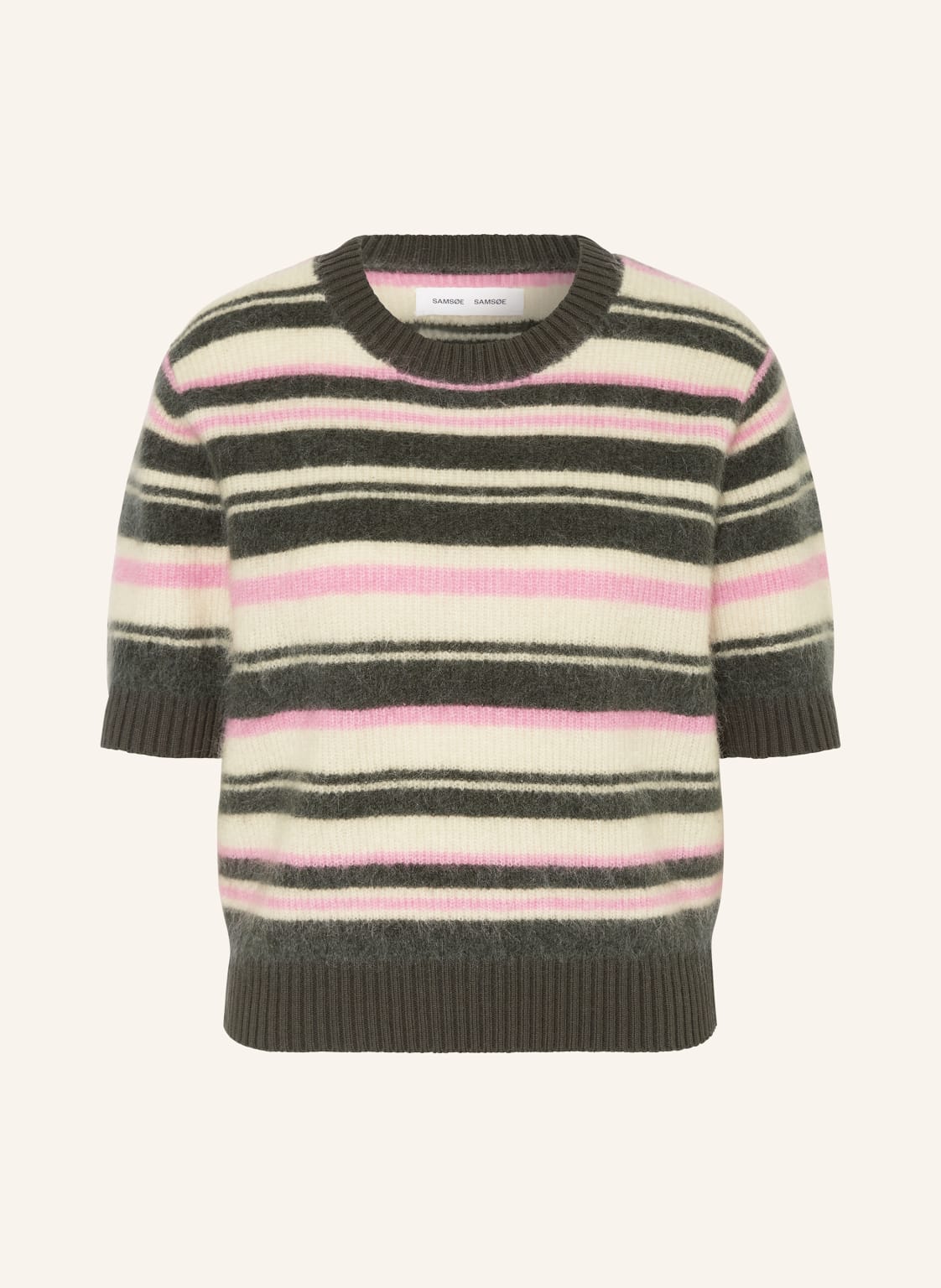 Samsøe Samsøe Strickshirt Jeanne Mit Mohair gruen Samsøe Samsøe Strickshirt Jeanne Mit Mohair gruen von SAMSØE SAMSØE