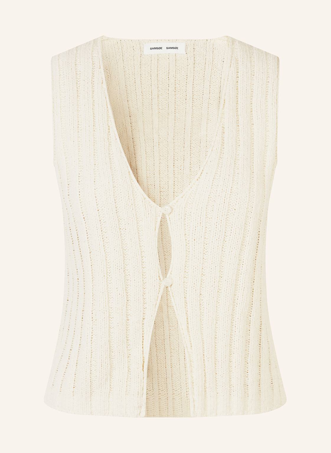 Samsøe Samsøe Stricktop Salou weiss Samsøe Samsøe Stricktop Salou weiss von SAMSØE SAMSØE