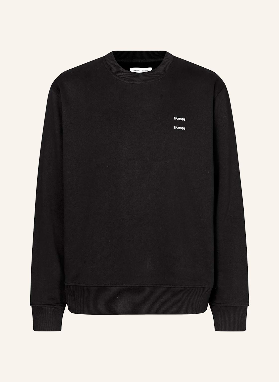 Samsøe  Samsøe Sweatshirt Joel schwarz von SAMSØE  SAMSØE