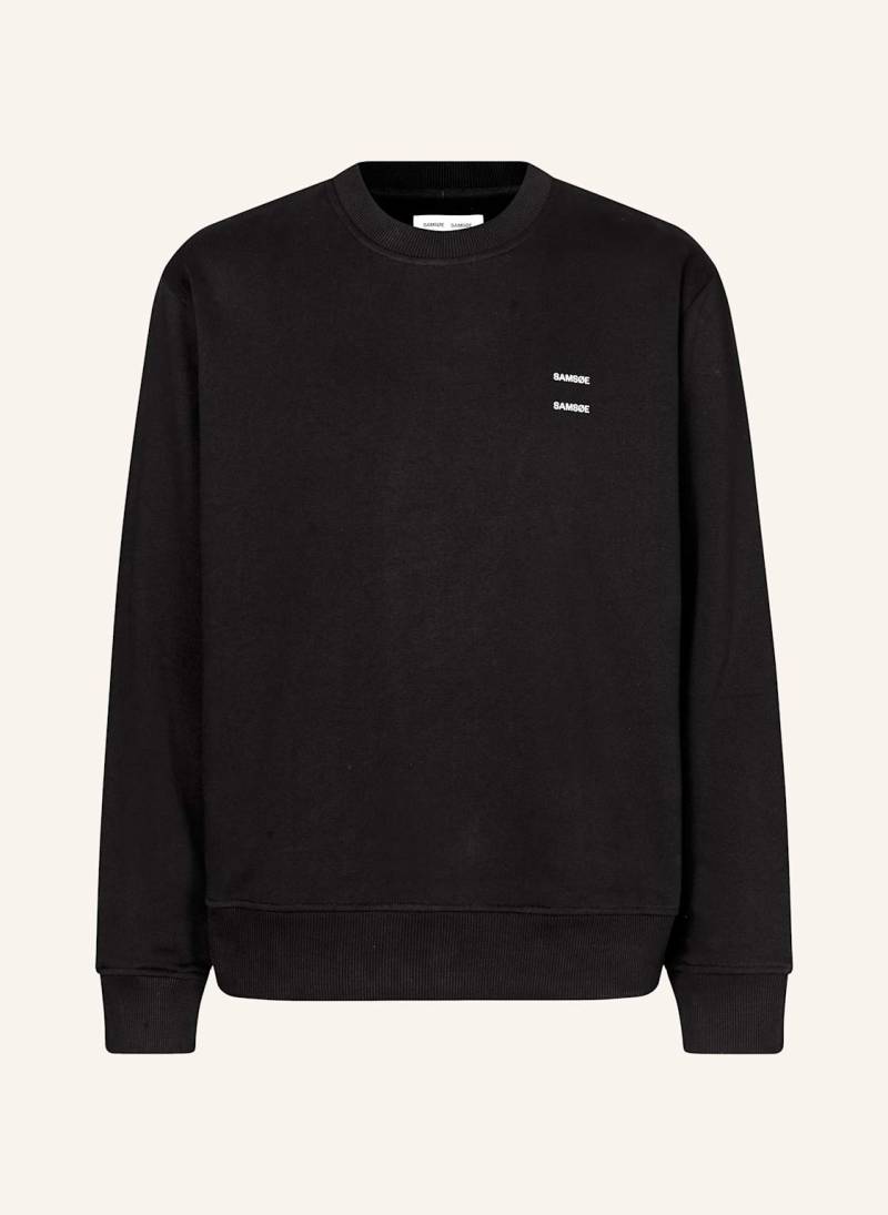 Samsøe  Samsøe Sweatshirt Joel schwarz von SAMSØE  SAMSØE