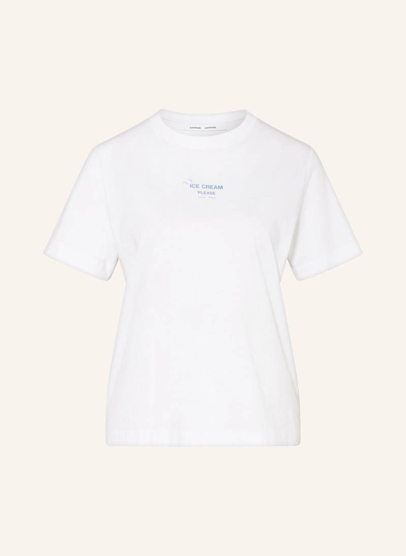 Samsøe  Samsøe T-Shirt Sacamino weiss von SAMSØE  SAMSØE