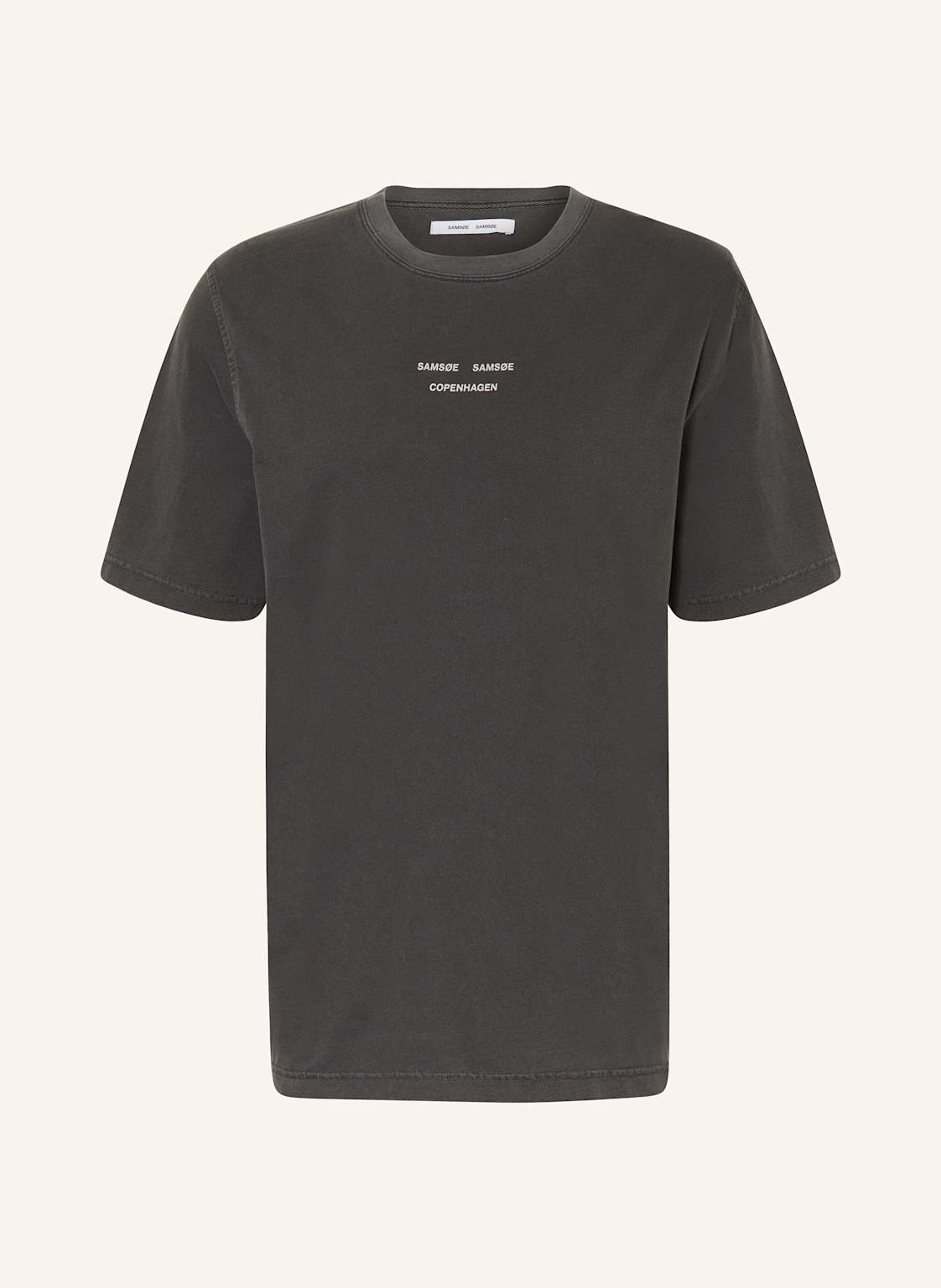 Samsøe Samsøe T-Shirt Samarcus grau Samsøe Samsøe T-Shirt Samarcus grau von SAMSØE SAMSØE