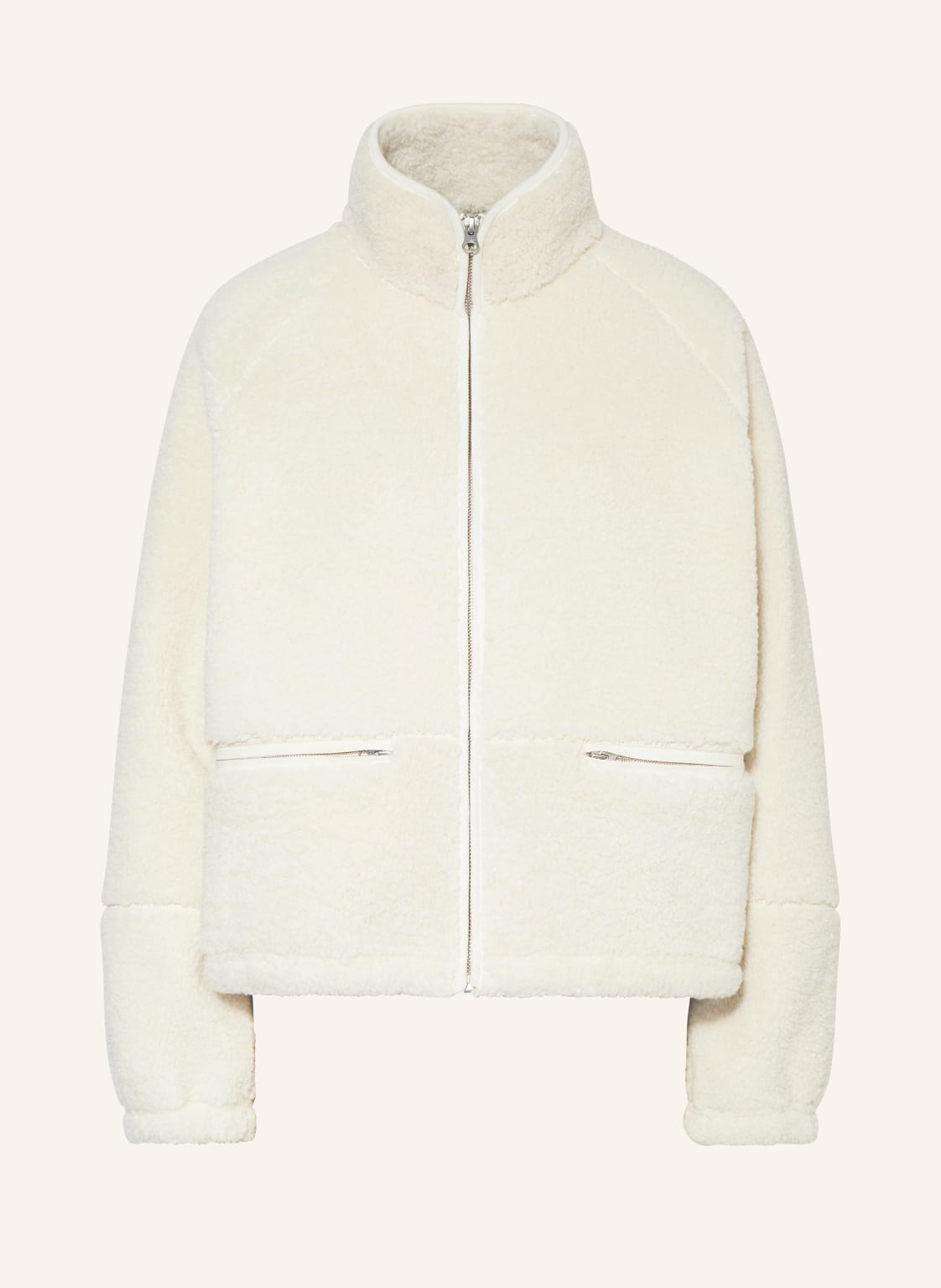 Samsøe Samsøe Teddyfell-Jacke Tara weiss Samsøe Samsøe Teddyfell-Jacke Tara weiss von SAMSØE SAMSØE