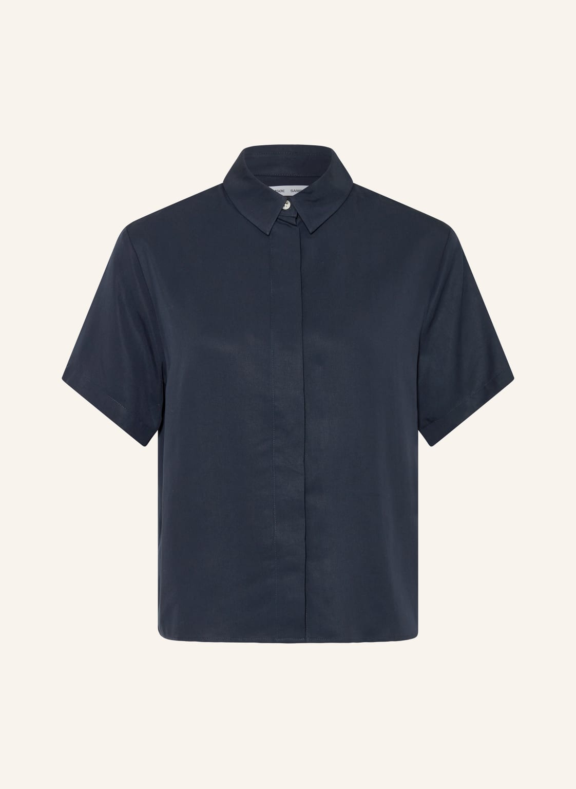 Samsøe Samsøe Hemdbluse Mina blau Samsøe Samsøe Hemdbluse Mina blau von SAMSØE SAMSØE
