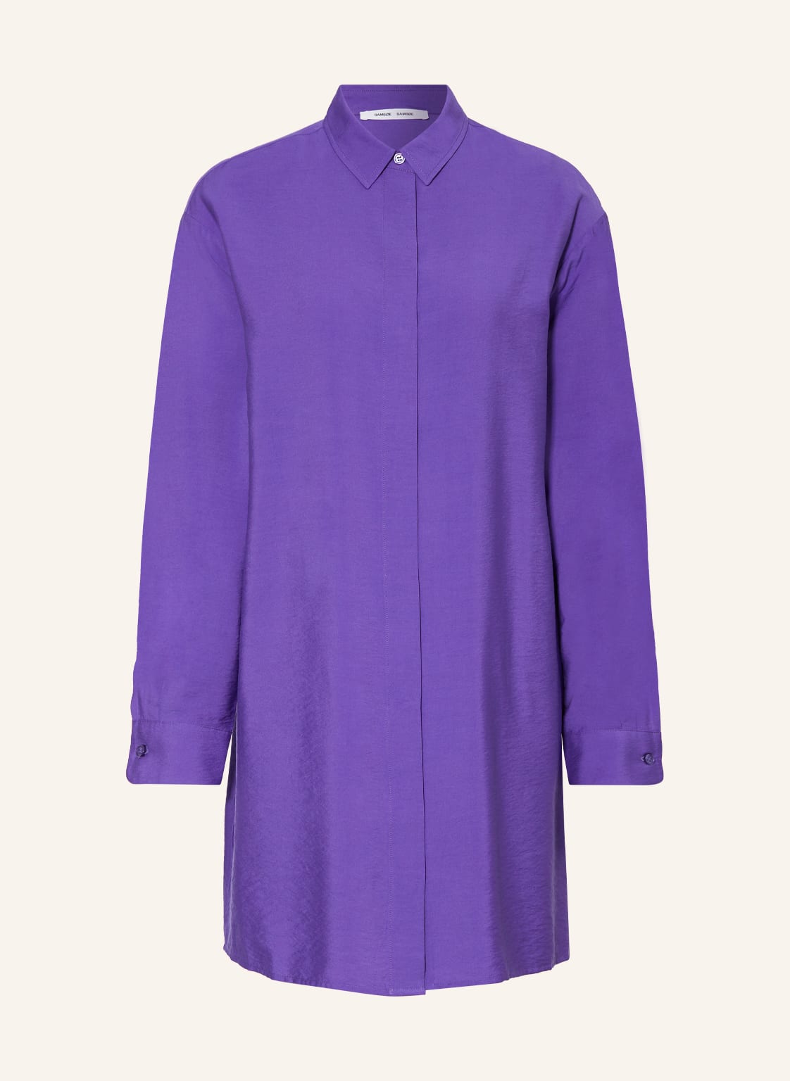 Samsøe Samsøe Hemdblusenkleid Alfrida lila Samsøe Samsøe Hemdblusenkleid Alfrida lila von SAMSØE SAMSØE