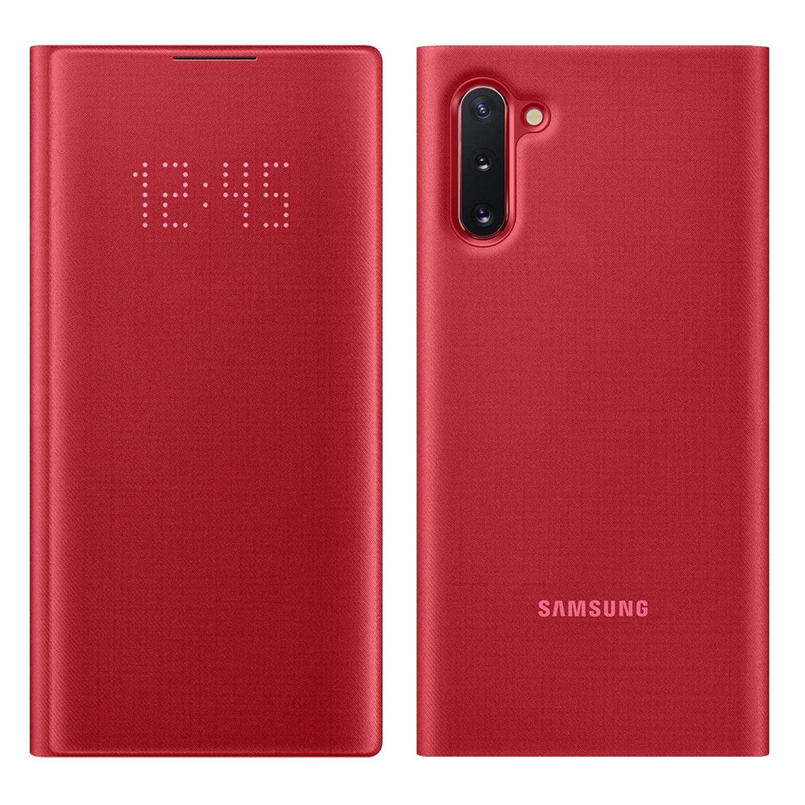 LED View Cover Galaxy Note 10 Rot von SAMSUNG
