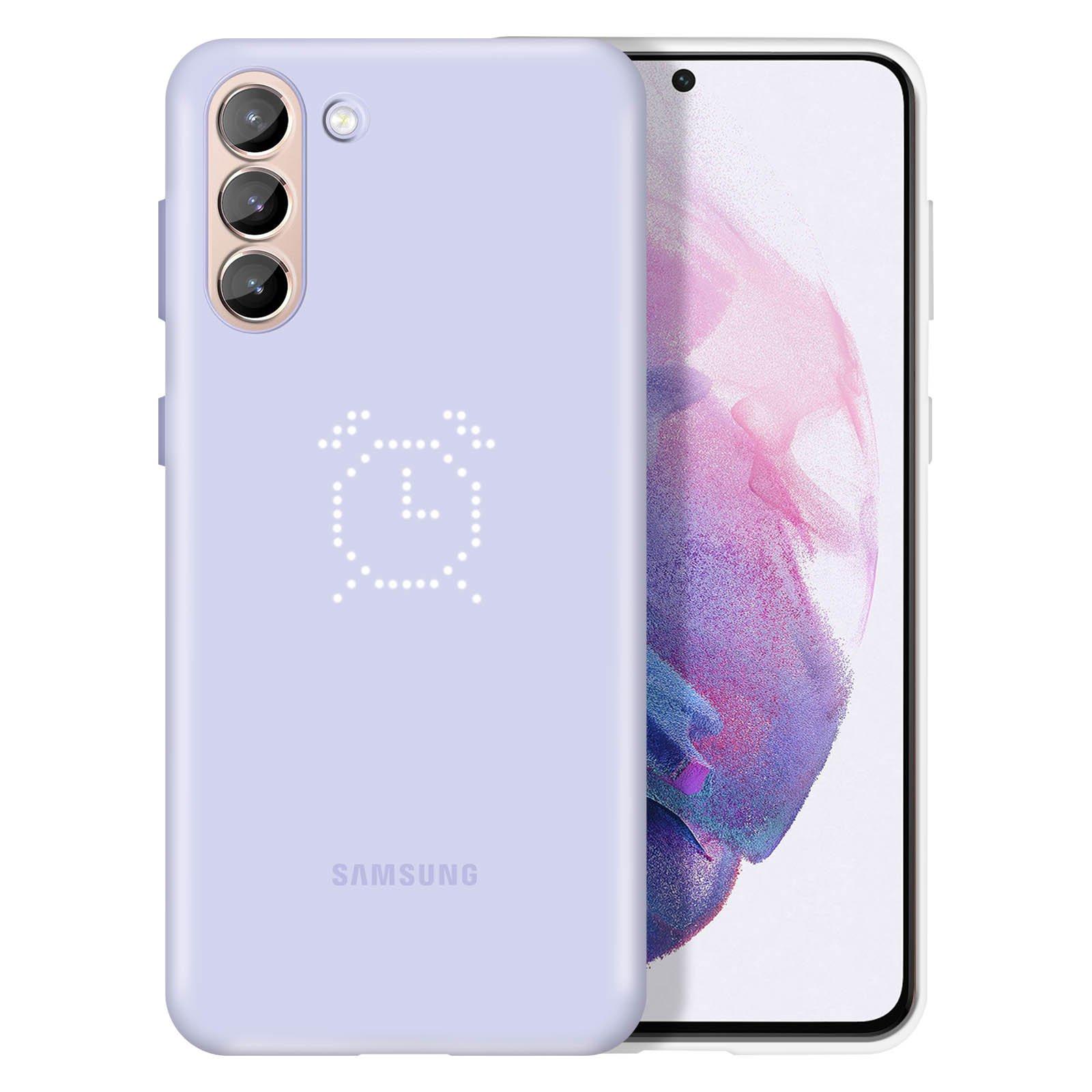 Samsung LED Cover Galaxy S21 Violett von SAMSUNG