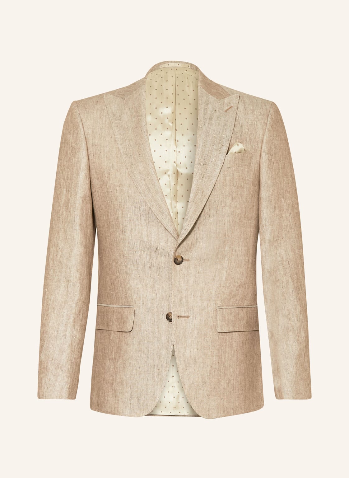 Sand Copenhagen Anzugsakko Slim Fit Aus Leinen beige von SAND COPENHAGEN