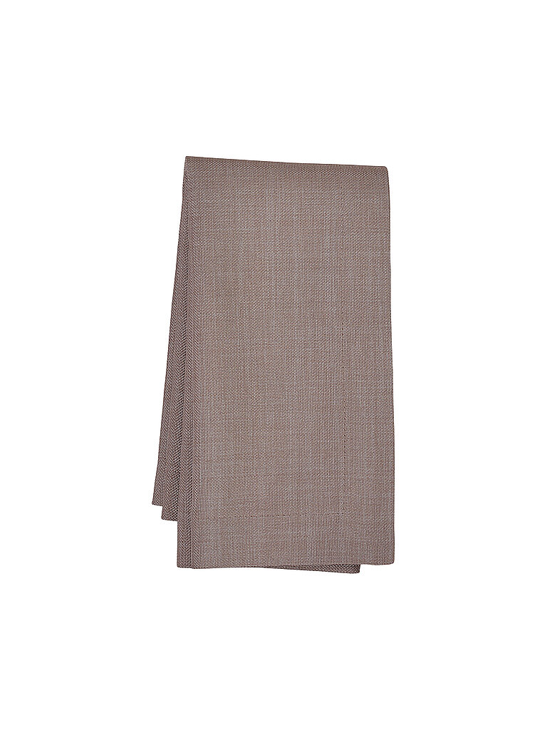 SANDER Tischdecke LOFT UNI rund 170cm Atmosphere braun von SANDER