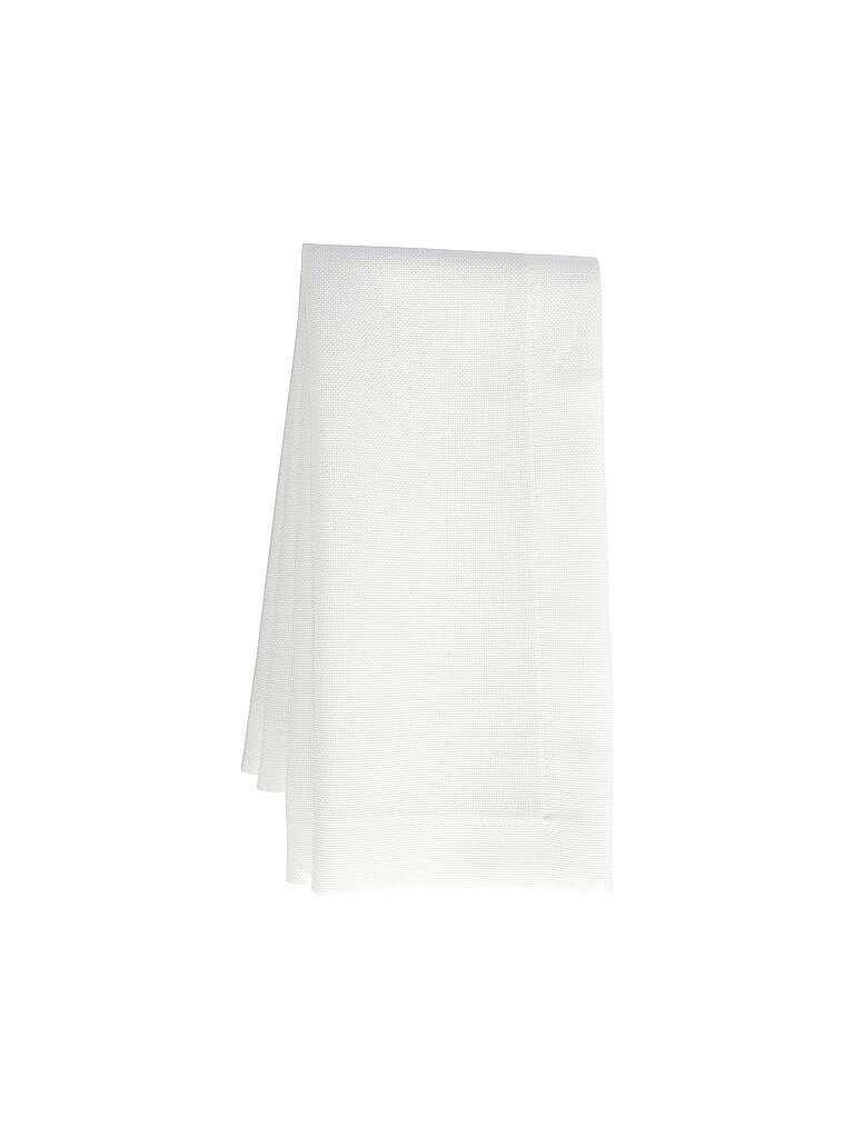 SANDER Tischdecke LOFT UNI rund 170cm Ecru weiss von SANDER