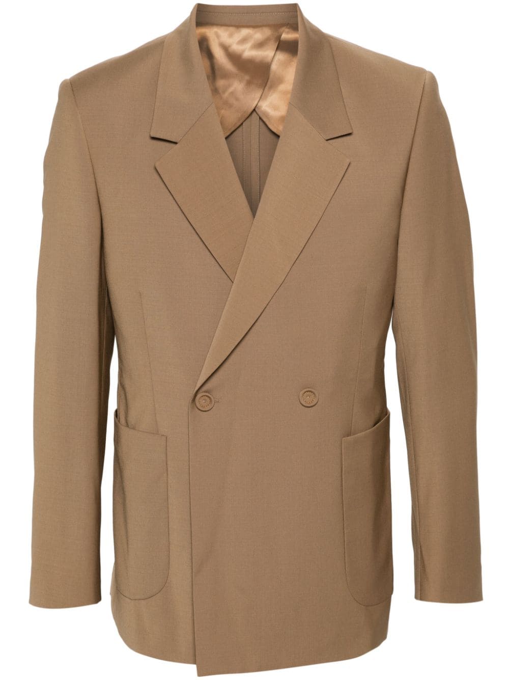 SANDRO double-breasted blazer - Brown von SANDRO