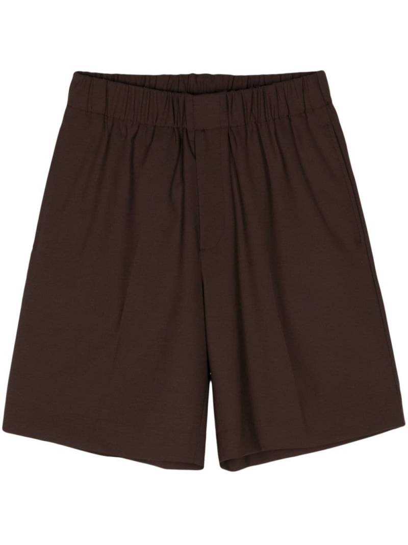 SANDRO elasticated-waist bermuda shorts - Brown von SANDRO