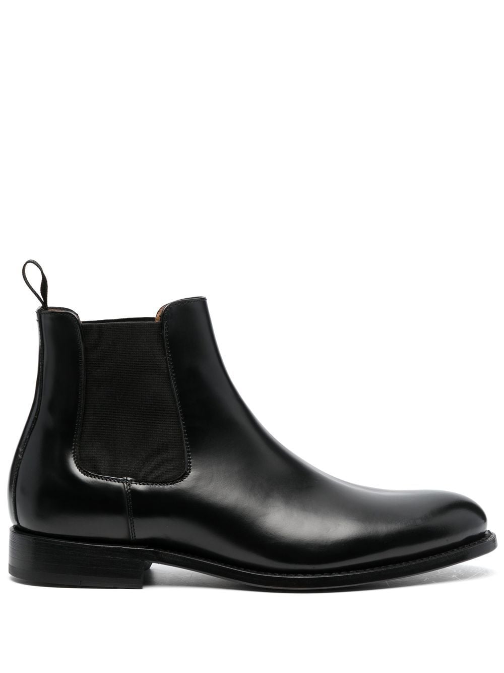 SANDRO round-toe ankle boots - Black von SANDRO