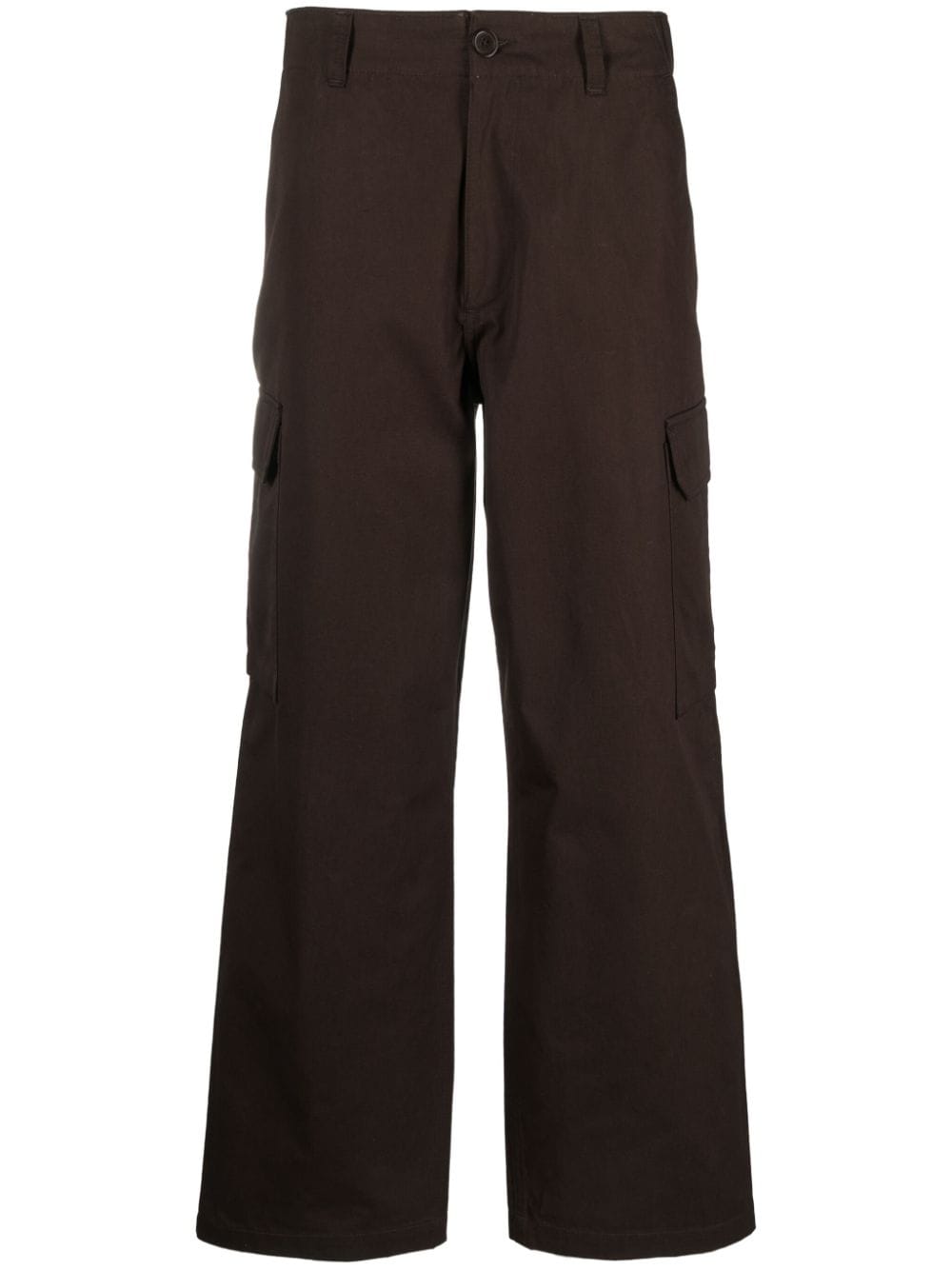 SANDRO straight-leg cargo trousers - Brown von SANDRO