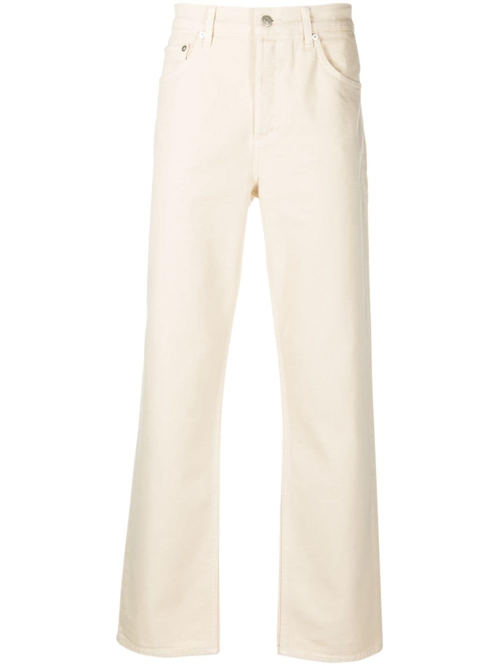 SANDRO straight-leg jeans - Neutrals von SANDRO