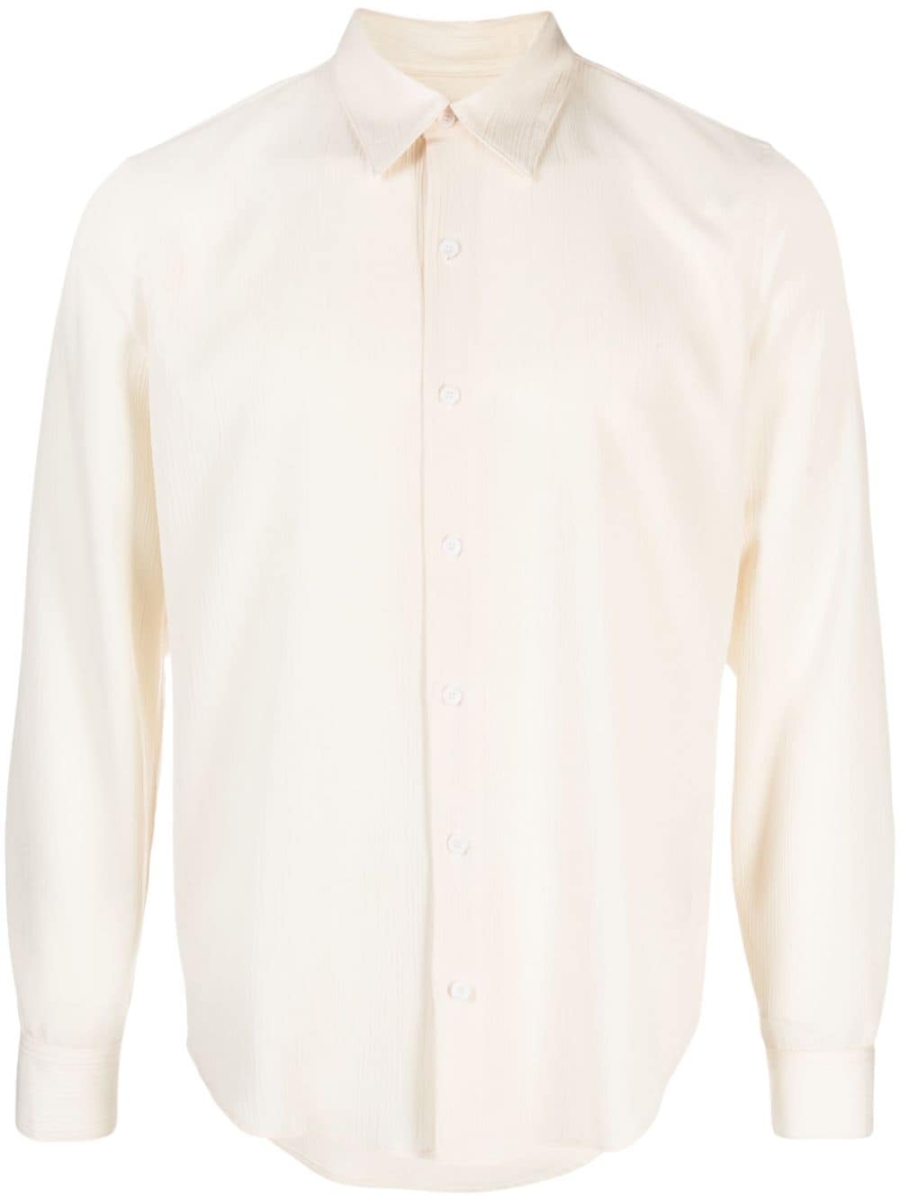 SANDRO tailored crepon shirt - Neutrals von SANDRO