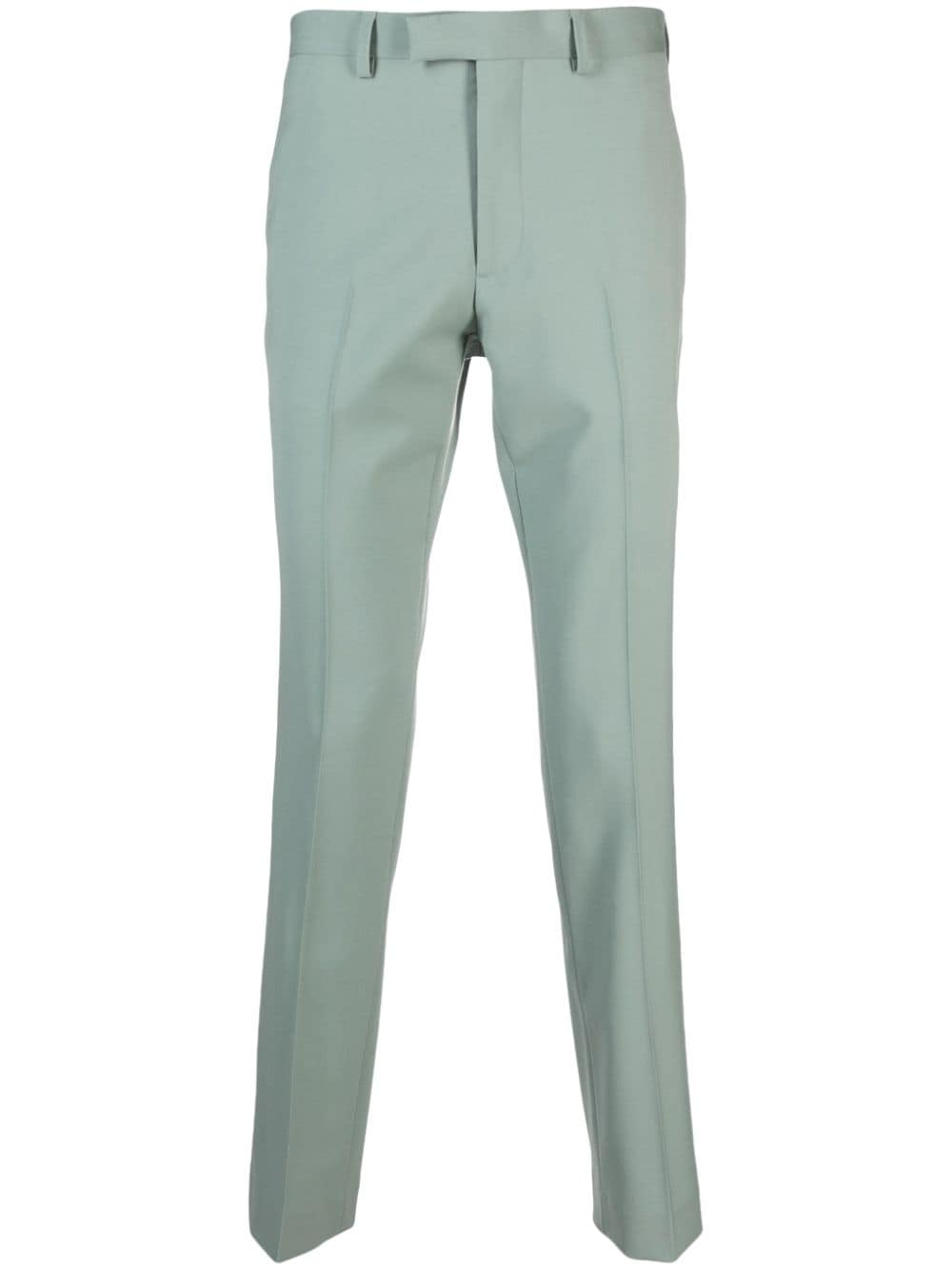 SANDRO tailored virgin-wool trousers - Green von SANDRO