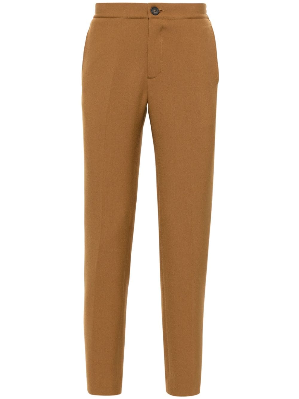 SANDRO tapered tailored trousers - Brown von SANDRO