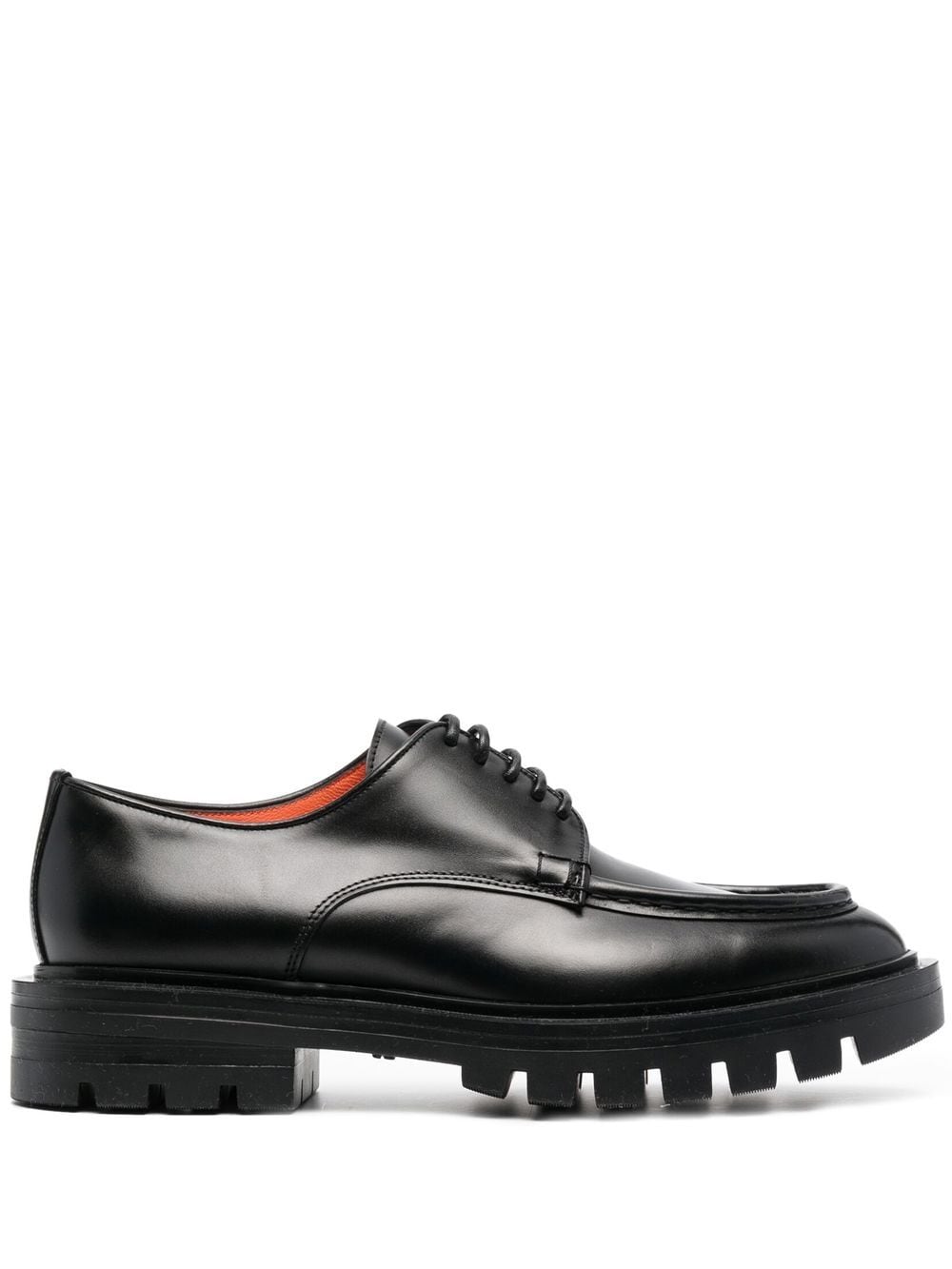 Santoni 35mm leather Oxford shoes - Black von Santoni