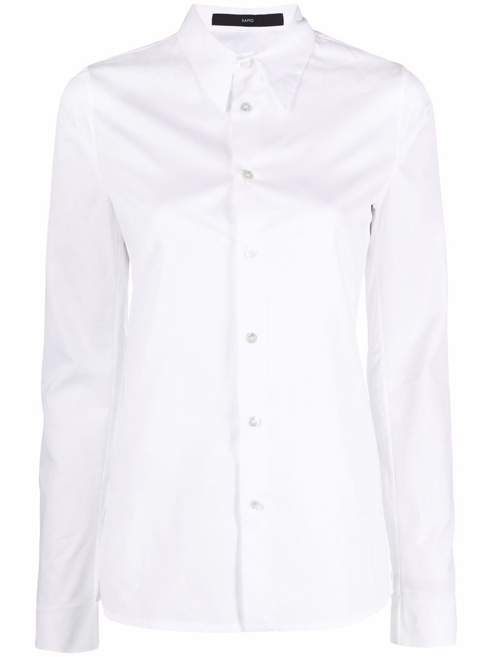 SAPIO No 16 cotton shirt - White von SAPIO