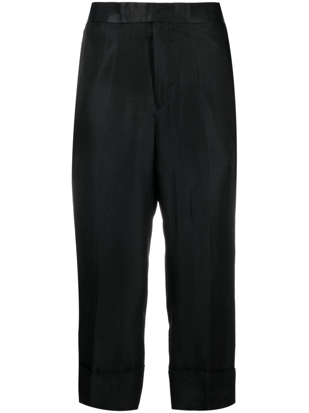 SAPIO No 9 cropped trousers - Black von SAPIO