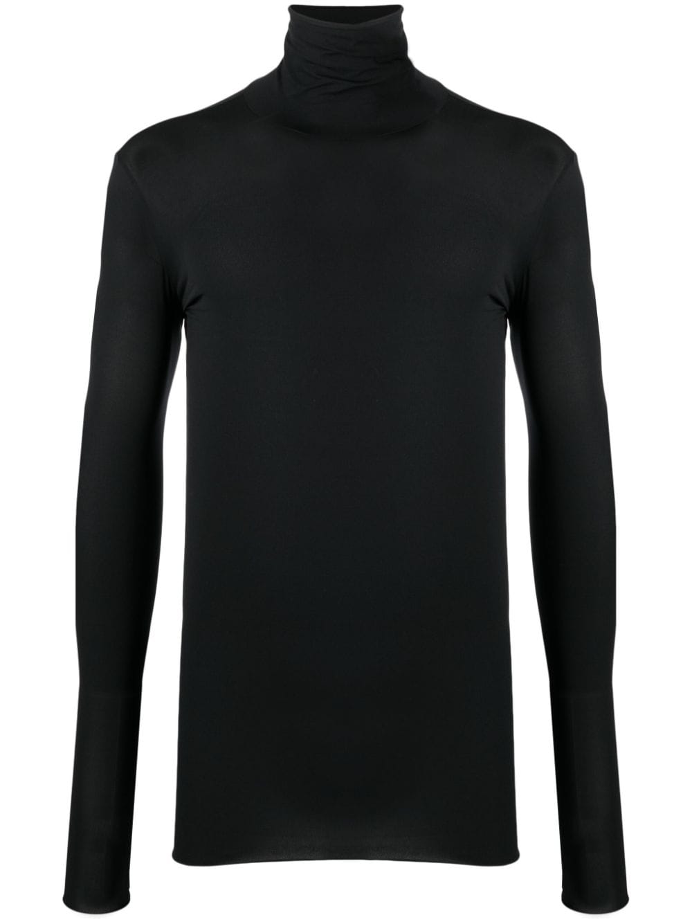 SAPIO high-neck long-sleeve T-shirt - Black von SAPIO